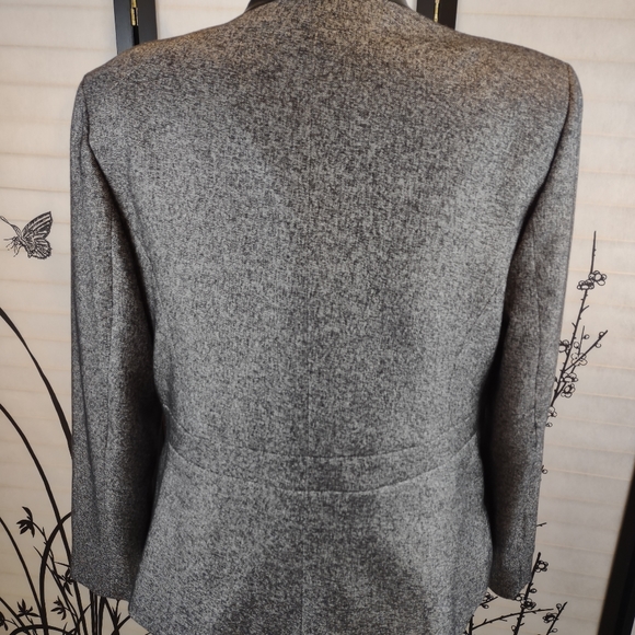 Anne Klein Jacket Blazer, Size 12, Black and White - Picture 4 of 8